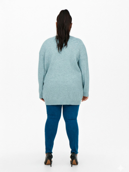 CARESLY - Plus Size Cardigan fra Only Carmakoma