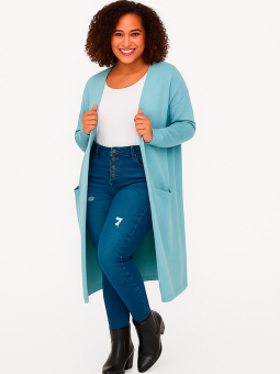 CARNEW - Plus Size Cardigan fra Only Carmakoma
