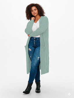 CARNEW - Plus Size Cardigan fra Only Carmakoma