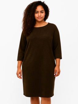 CARMARTHA - Plus Size Kjole fra Only Carmakoma