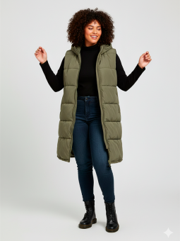 CARALINA - Plus Size Vest fra Only Carmakoma