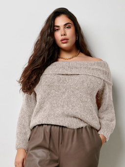 CARMARIE - Plus Size Genser fra Only Carmakoma