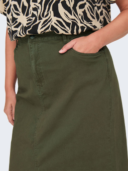 CARLOLA - Plus Size Skjørt fra Only Carmakoma