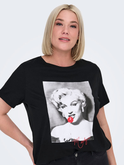 CARNEWMARILYN - Plus Size T-shirt fra Only Carmakoma