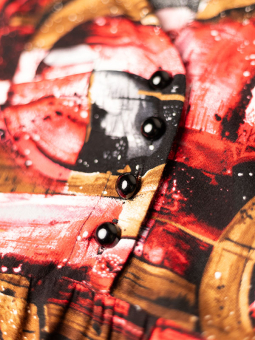 Studio S236843-Redbrownmixprint