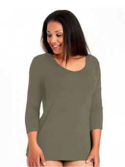 Plus Size Bluse fra Sandgaard