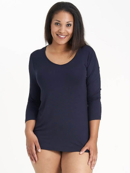 Plus Size Bluse fra Sandgaard