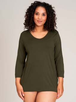 Plus Size Bluse fra Sandgaard