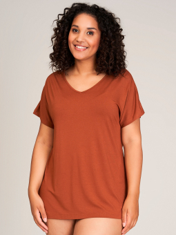 Plus Size Bluse fra Sandgaard