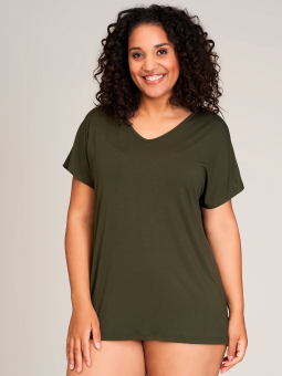 Plus Size Bluse fra Sandgaard