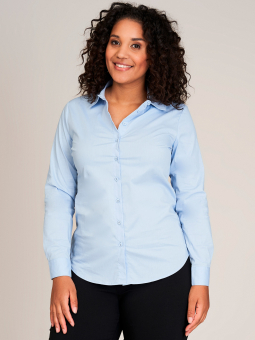 STOCKHOLM  - Plus Size Skjorte fra Sandgaard