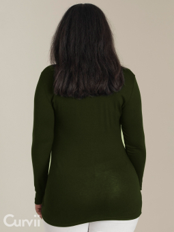 Plus Size Bluse fra Sandgaard