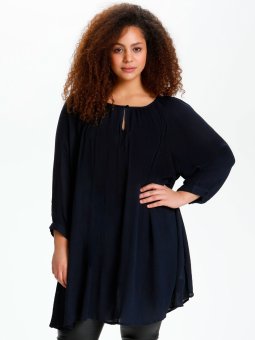 KCAMI - Plus Size Tunika fra Kaffe Curve