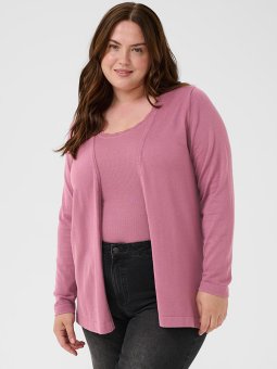 KCFARSIA - Plus Size Cardigan fra Kaffe Curve