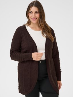 KCEMANA - Plus Size Cardigan fra Kaffe Curve