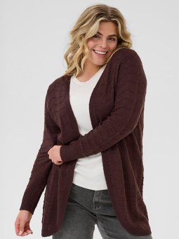 KCEMANA - Plus Size Cardigan fra Kaffe Curve