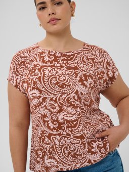 KCVILANA - Plus Size Bluse fra Kaffe Curve
