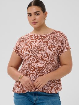 KCVILANA - Plus Size Bluse fra Kaffe Curve