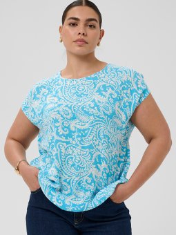 KCVILANA - Plus Size Bluse fra Kaffe Curve