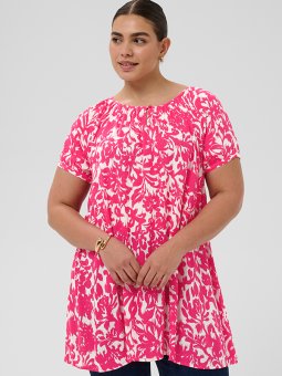 KCVILANA - Plus Size Tunika fra Kaffe Curve
