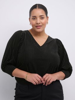 CACANNA  - Plus Size Bluse fra Kaffe Curve