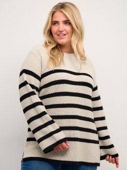 MILLA  - Plus Size Bluse fra Kaffe Curve