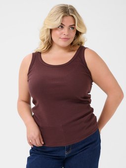 KCCARINA - Plus Size Topp fra Kaffe Curve