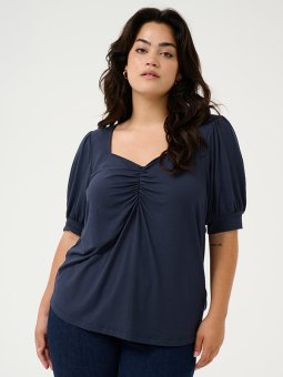 KCSISSY - Plus Size Bluse fra Kaffe Curve