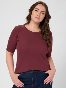 KCCARINA - Plus Size T-shirt fra Kaffe Curve