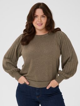 KCLONI - Plus Size Genser fra Kaffe Curve