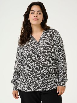 KCDIANA - Plus Size Bluse fra Kaffe Curve