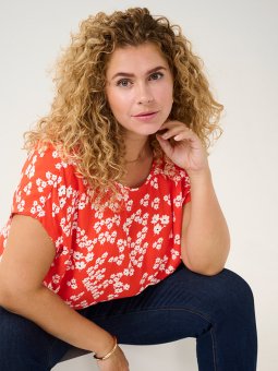 KCAMI - Plus Size Bluse fra Kaffe Curve