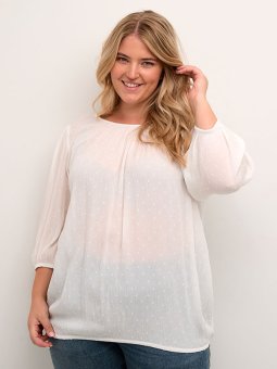Plus Size Bluse fra Kaffe Curve