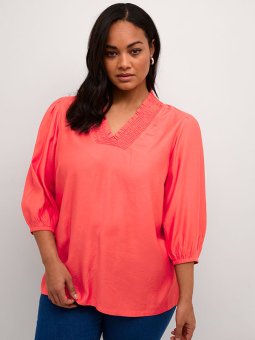 Plus Size Bluse fra Kaffe Curve