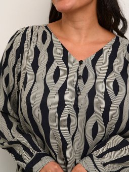 Plus Size Bluse fra Kaffe Curve