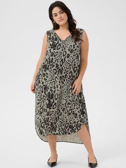 KCMILLE - Plus Size Kjole fra Kaffe Curve