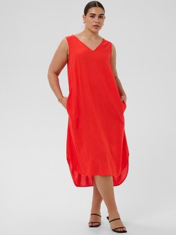 KCMILLE - Plus Size Kjole fra Kaffe Curve