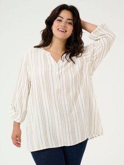 KCMILLE - Plus Size Bluse fra Kaffe Curve