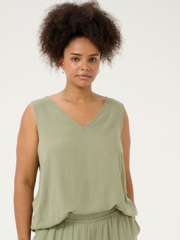 KCMILLE - Plus Size Topp fra Kaffe Curve
