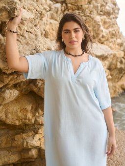 KCMILLE - Plus Size Kjole fra Kaffe Curve