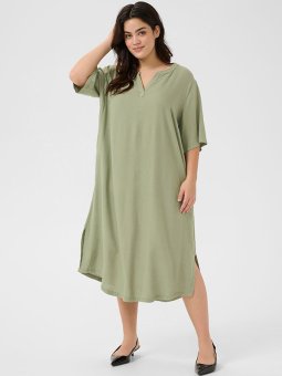 KCMILLE - Plus Size Kjole fra Kaffe Curve
