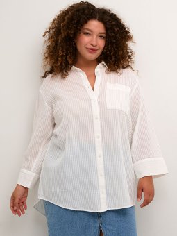 Plus Size Skjorte fra Kaffe Curve