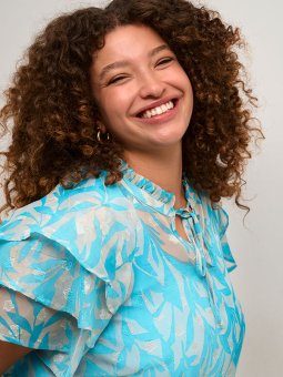 Plus Size Bluse fra Kaffe Curve