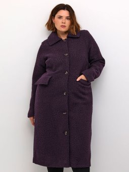 KCANNELENE - Plus Size Frakk fra Kaffe Curve
