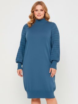KCLINI - Plus Size Kjole fra Kaffe Curve