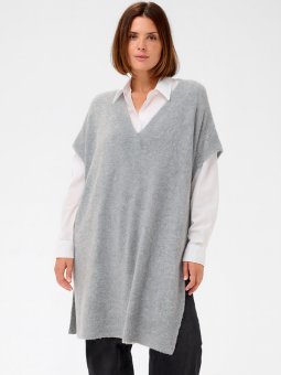 KCANNETT - Plus Size Poncho fra Kaffe Curve