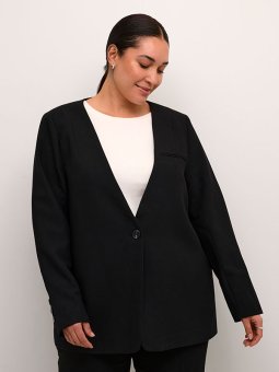 KCMIALA - Plus Size Blazer fra Kaffe Curve