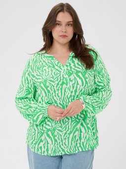 KCMAHLENA - Plus Size Bluse fra Kaffe Curve