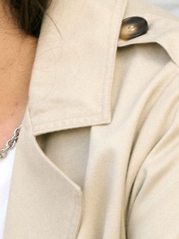 KCTRICIA - Plus Size Frakk fra Kaffe Curve