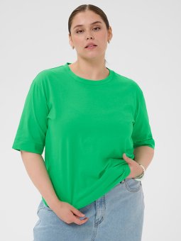 KCMINA - Plus Size T-skjorte fra Kaffe Curve